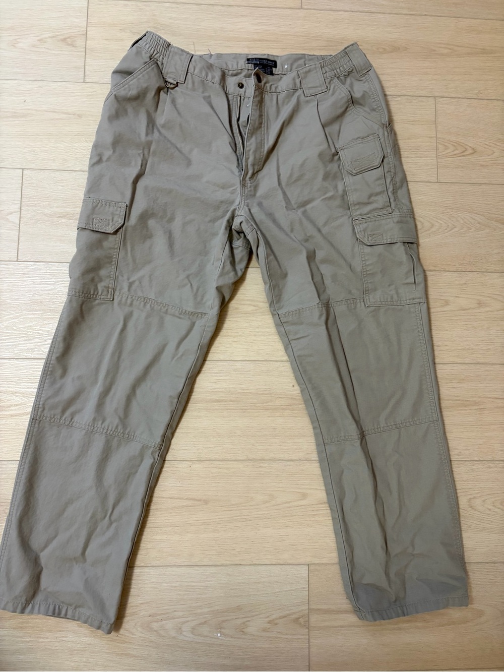 5.11 Tactical Men's Tan Cargo Pants - Multiple Pocket Utility